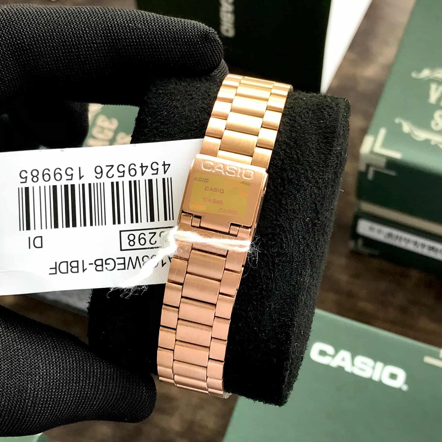 Casio Vintage Retro Collection A168WGG-1B Rosegold Unisex Watch