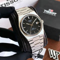 Tissot PRX Powermatic Japanese Black Dial Automatic Mens Watch