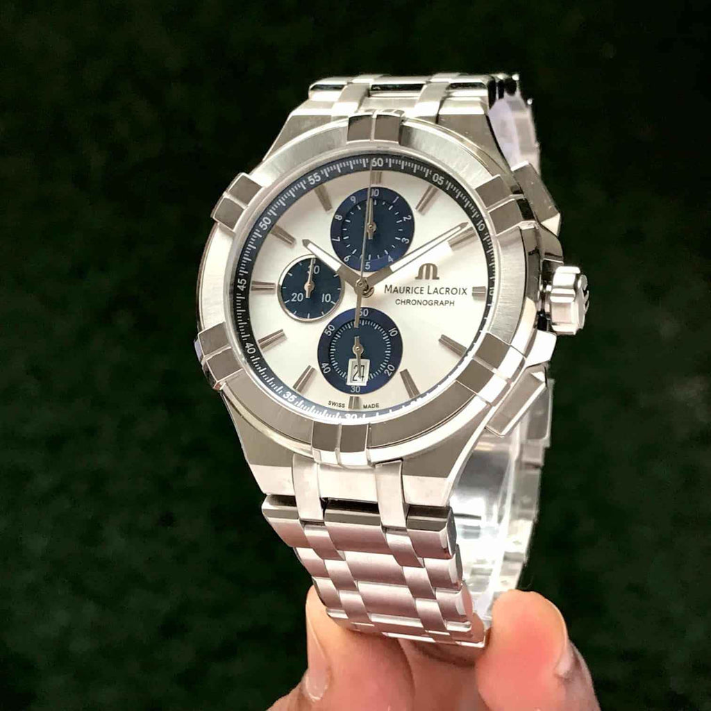 Maurice Lacroix Aikon Quartz 44mm Authentic Mens Watch