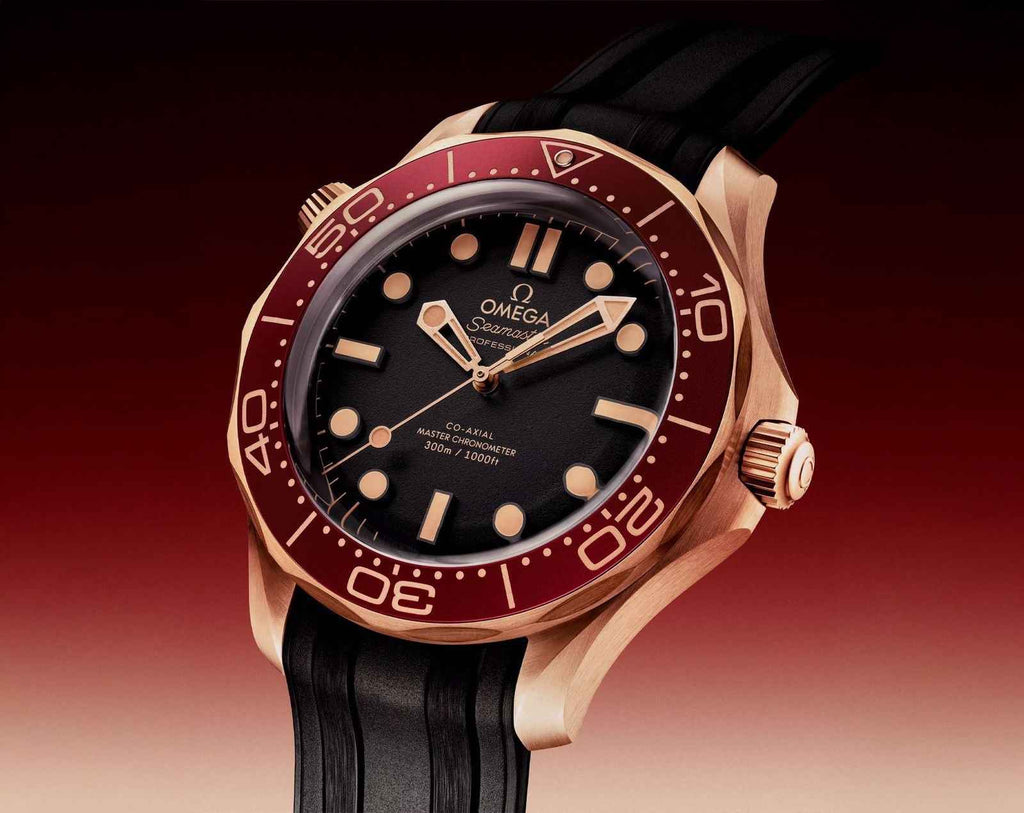 Omega Seamstaer Bronze Gold Japanese Premium’s Automatic Mens Watch