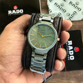 Rado True Thinline Green Ceramica Japanese Unisex Watch