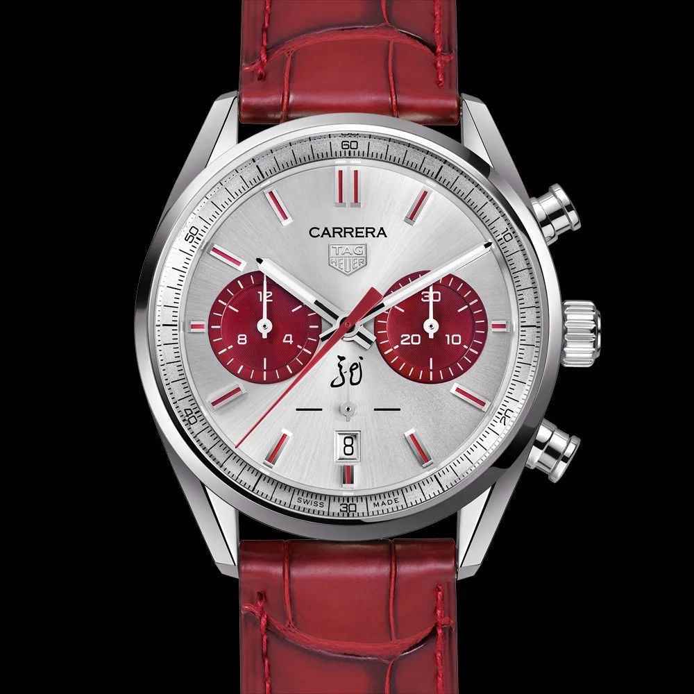 Tag Heuer Grand Carrera Chronograph’s Silver 5N Limited Edition Men’s Watch