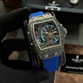 Hublot Spirit of Big Bang Tourbillon Carbon Blue 42mm Swiss Automatic Mens Watch