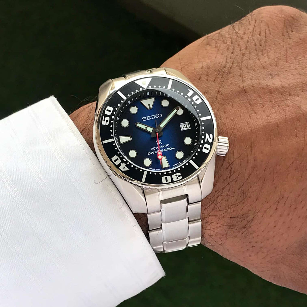 Seiko Diver 200m Japanese Stainless Steel Automatic Mens Watch