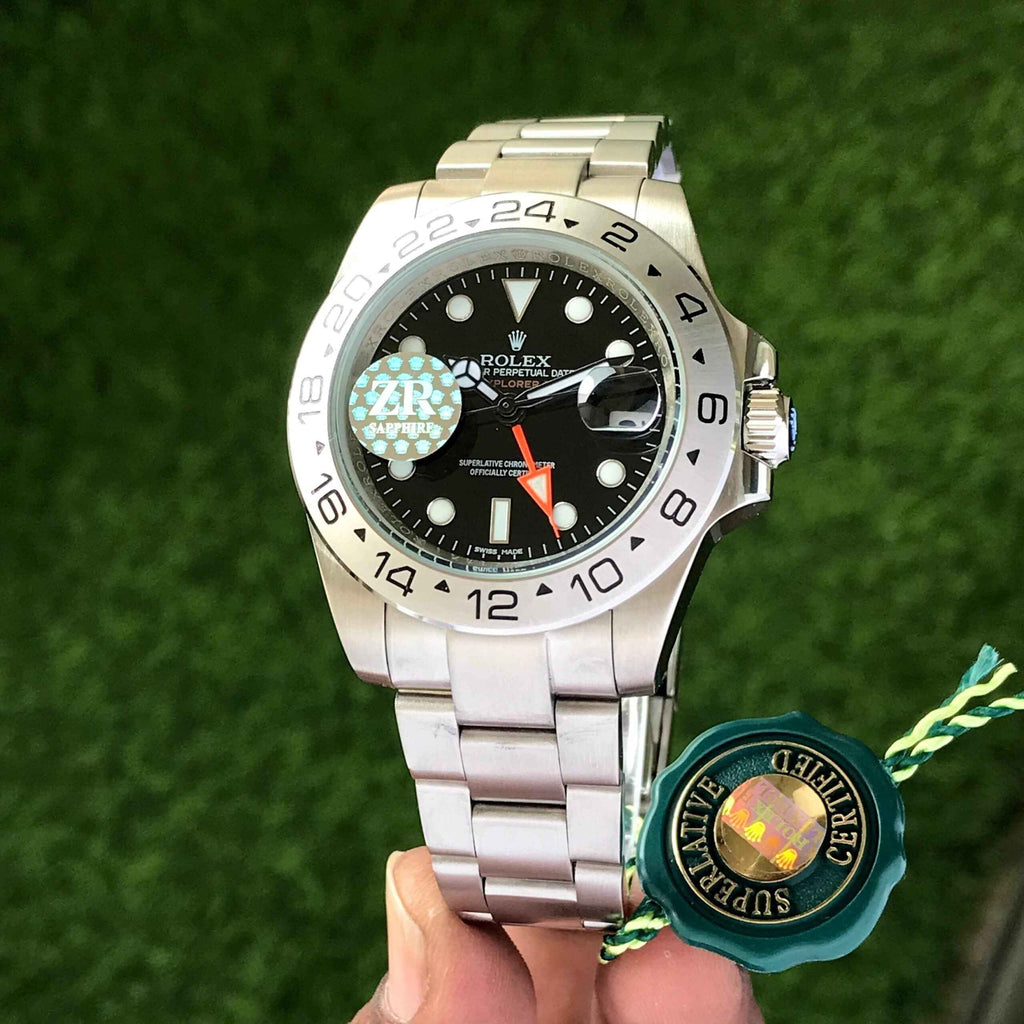 Rolex Explorer || Premiums Automatic Stainless Steel Black Dial Mens Watch