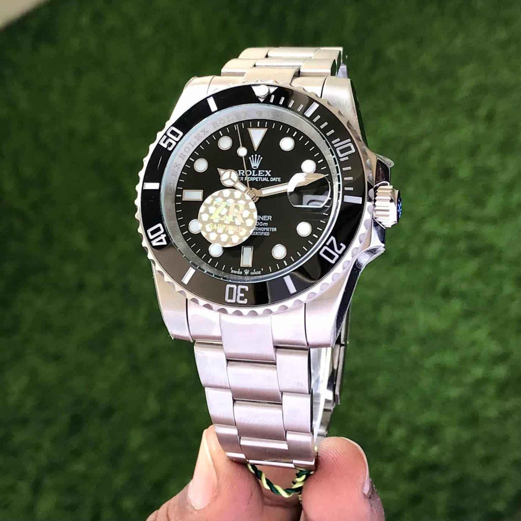 Rolex Submariner Stainless Steel Black Dial Japanese Automatic Mens Watch