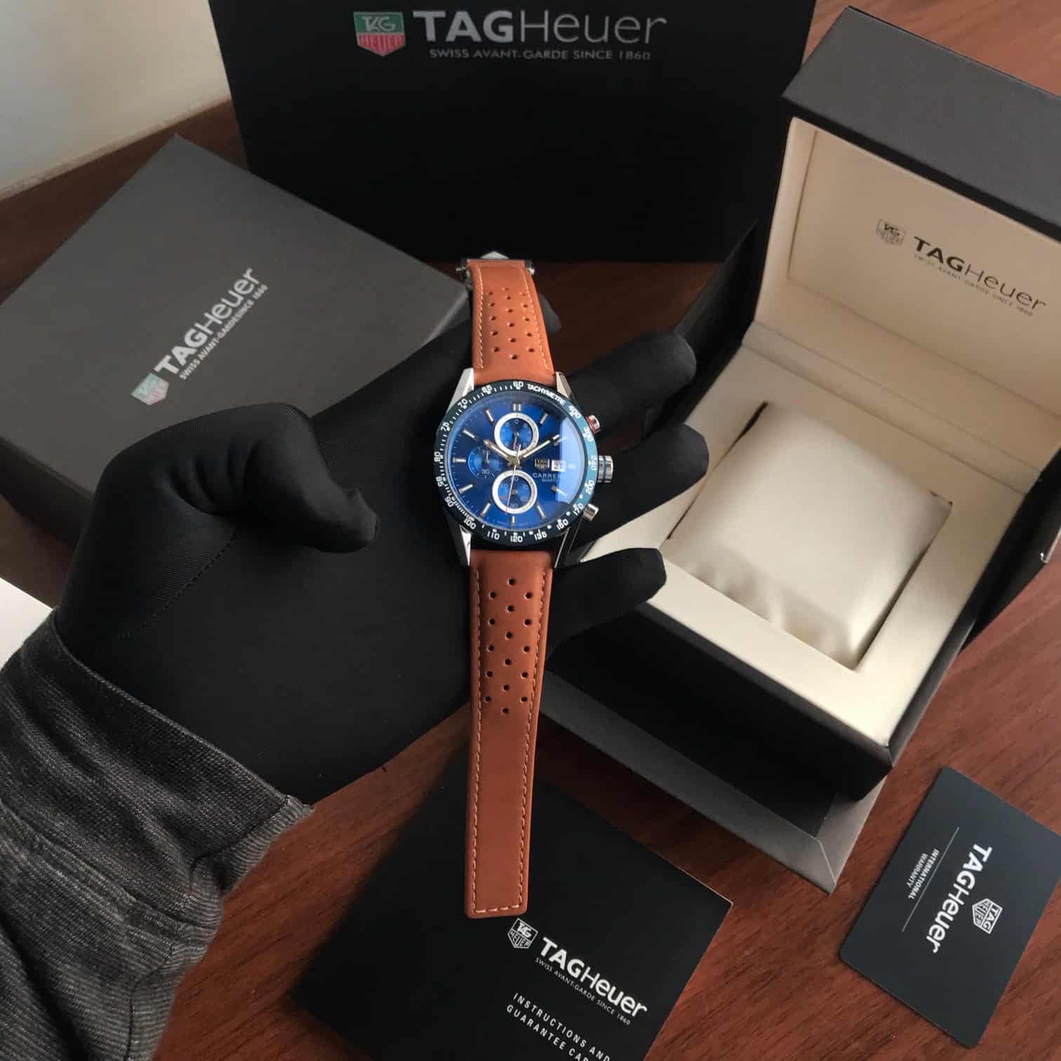 Tag Heuer Calibre 16 Blue Dial Chronograph’s Men’s Watch