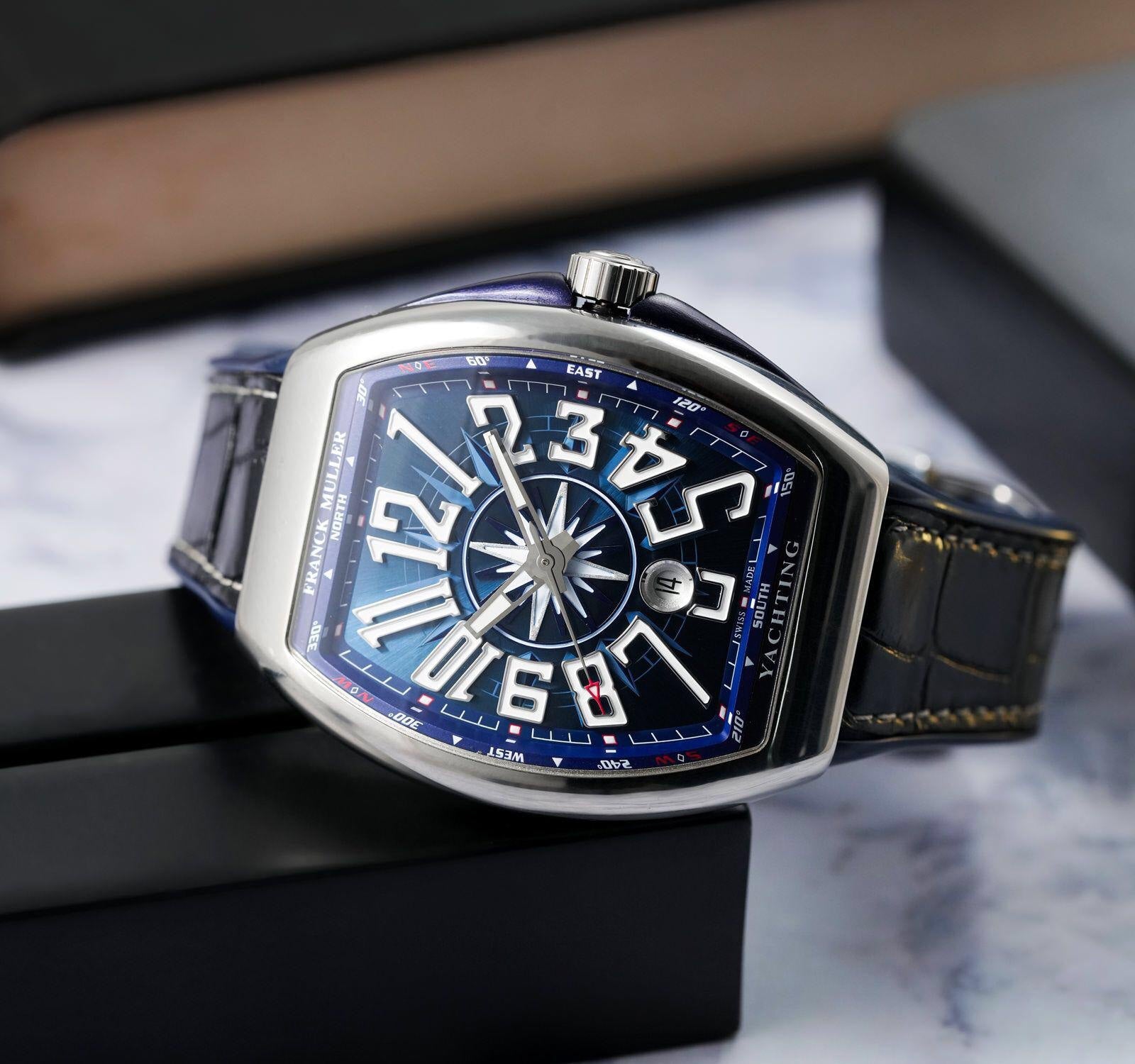 Frank Muller Vanguard Yachting Premium Swiss ETA Movement Automatic Mens Watch