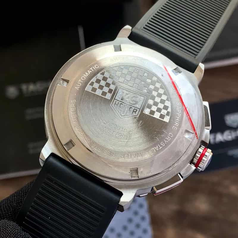 TAG Heuer Formula 1 Men’s 43mm Stainless Steel Quartz Chronograph Black Fiber Strap Master Quality Watch