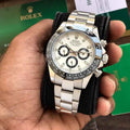 Rolex Daytona Panda Stainless Steel White Dial Japanese Master Quality Automatic Men’s Watch