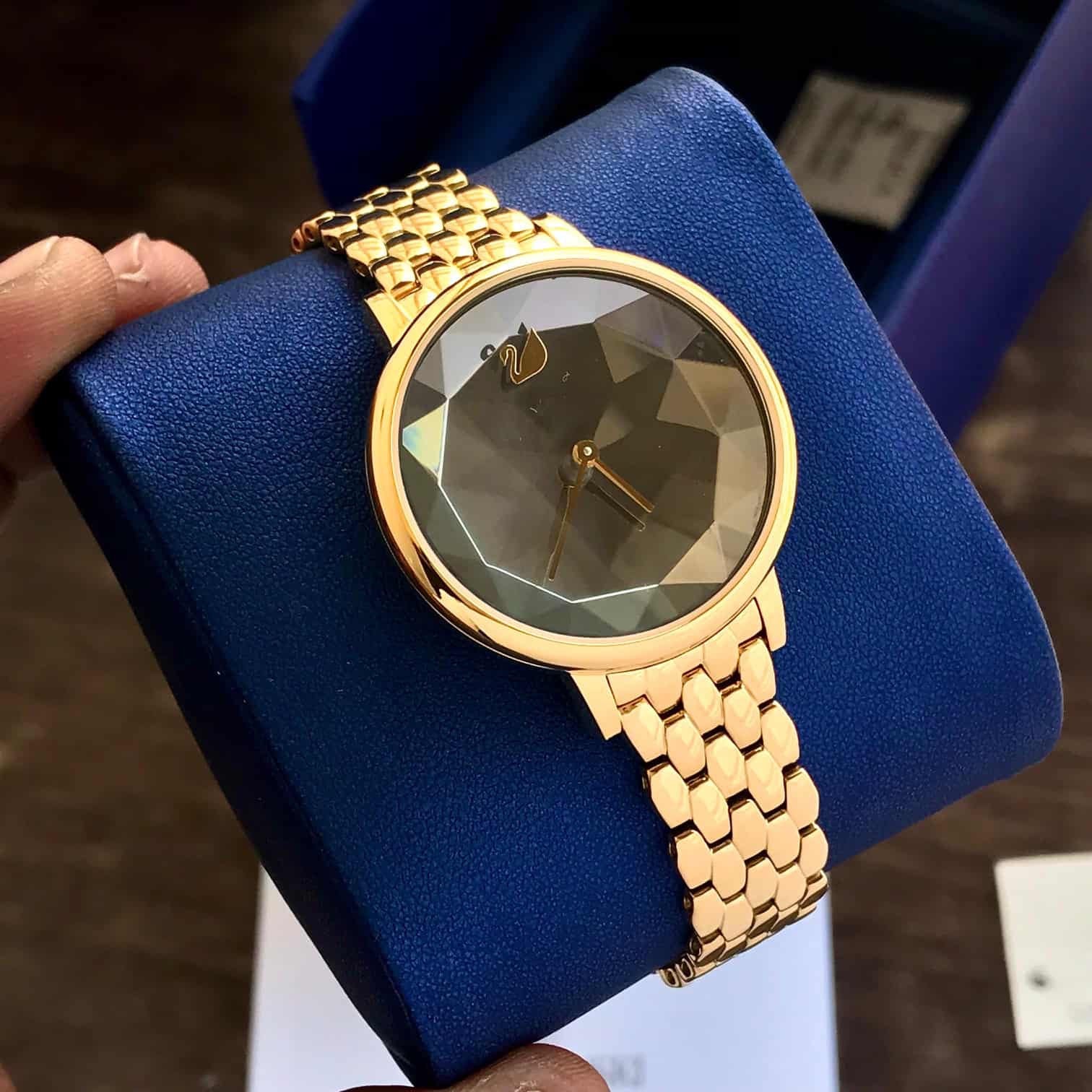 Swarovski Orologio Crystal Lake Gold Quartz Women’s Watch