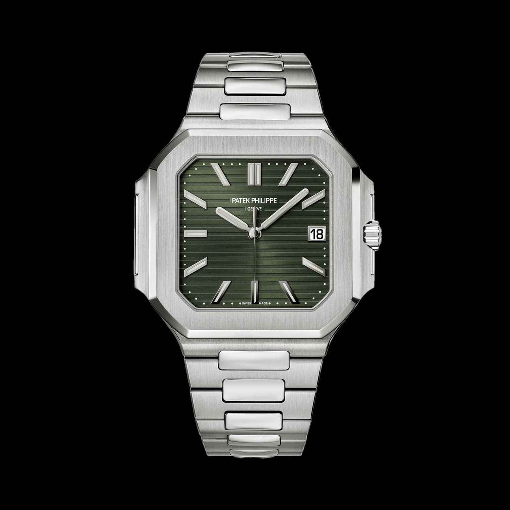 Patek Philippe Cubitus Stainless Steel Olive Green Dial Men’s Watch