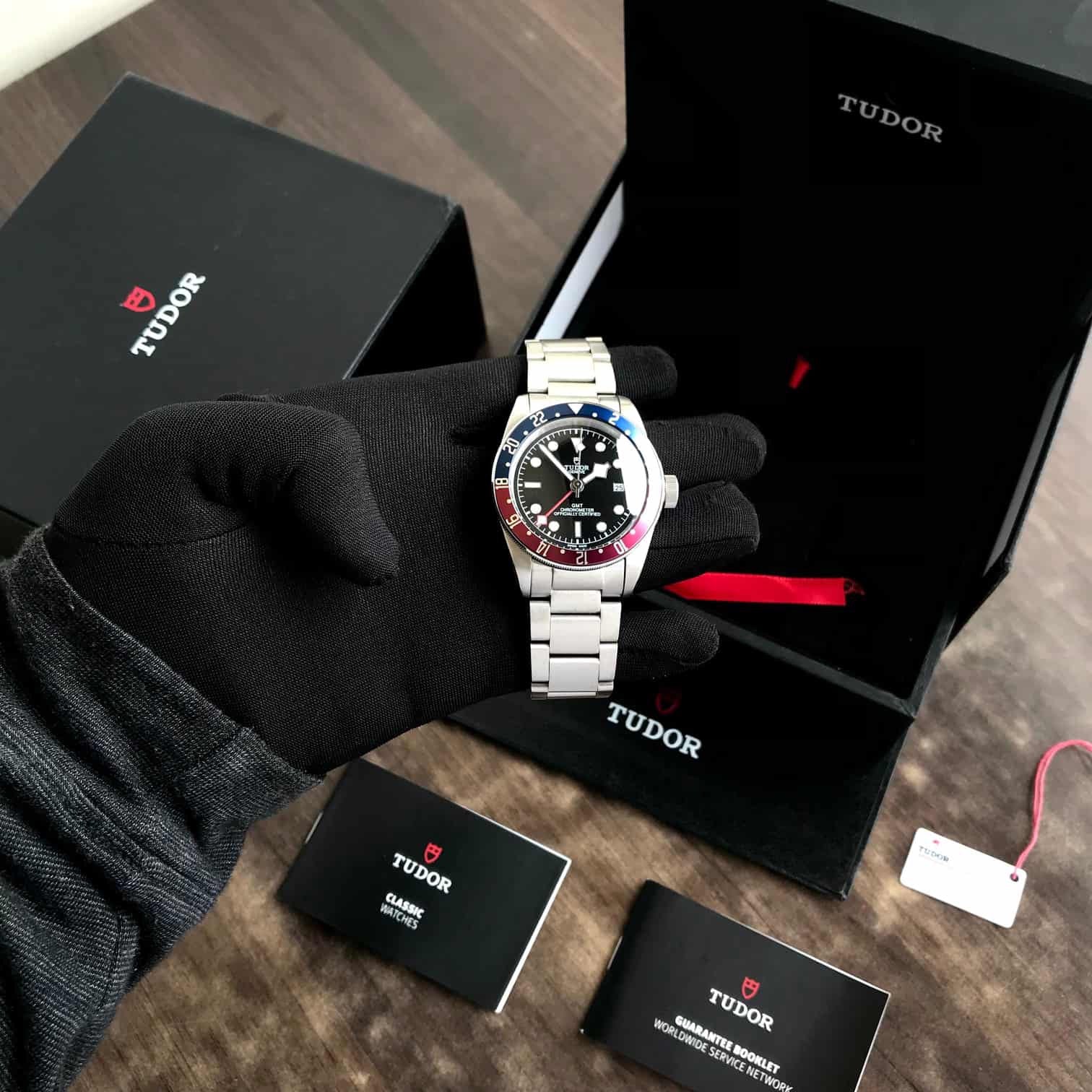 Tudor Black Bay GMT Swiss Automatic Machinery Mens Watch