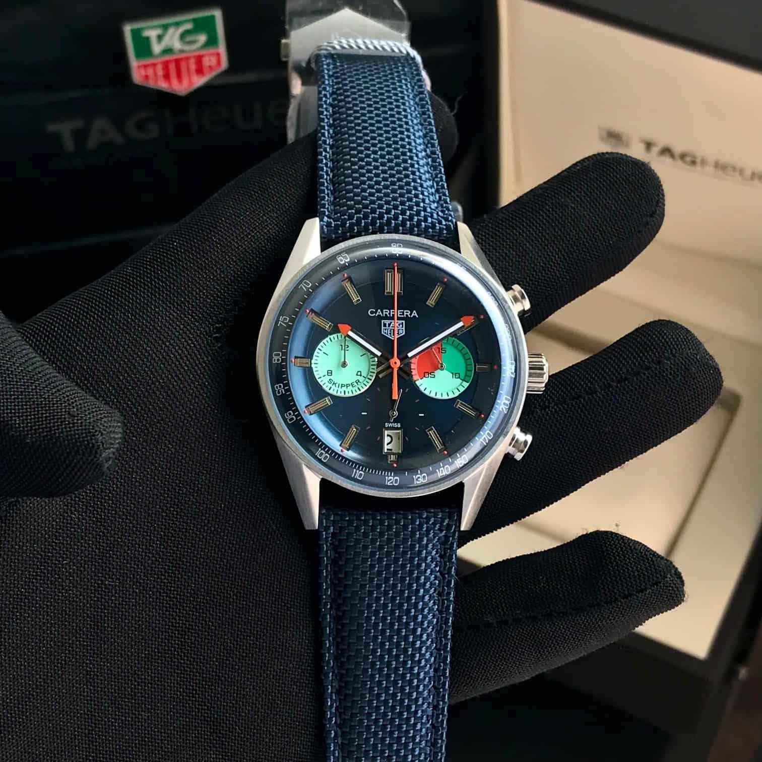 Tag Heuer Grand Carrera Skipper Stainless Steel Japanese For Men’s