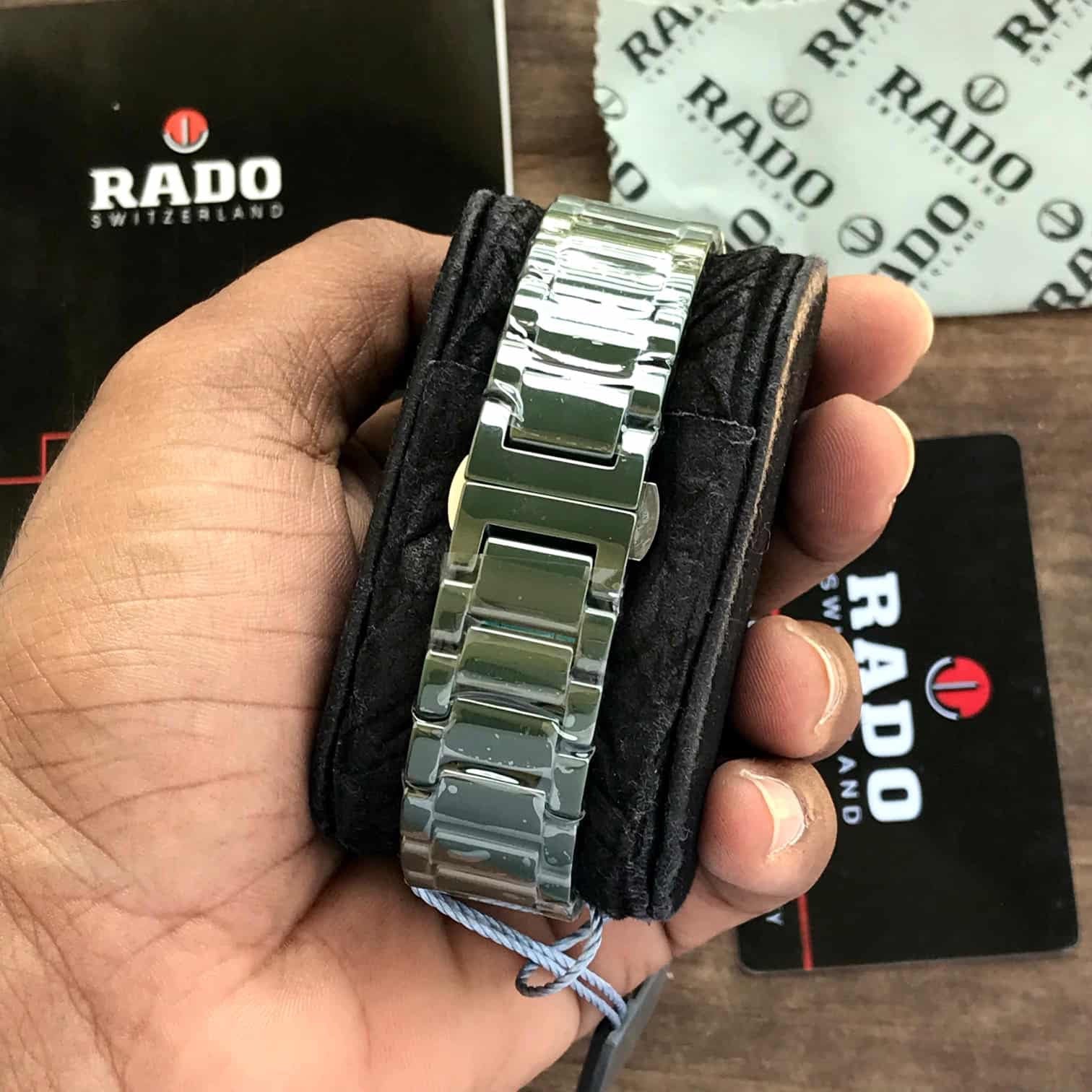 Rado True Thinline Green Ceramica Japanese Unisex Watch