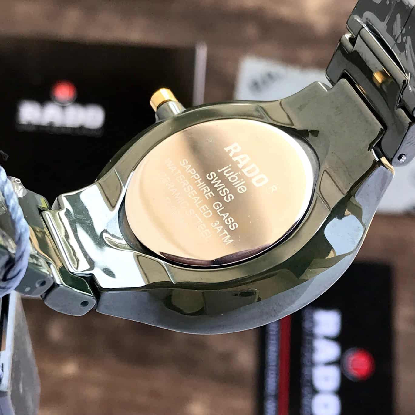 Rado True Thinline Green Ceramica Japanese Unisex Watch
