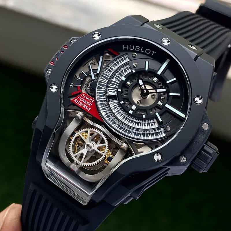 Hublot MP MP-09 Tourbillon Bi-Axis King Dark Black Men’s Watch