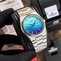 Tissot PRX Japanese Premium Japanese Quartz Blue Dial Mens Watch