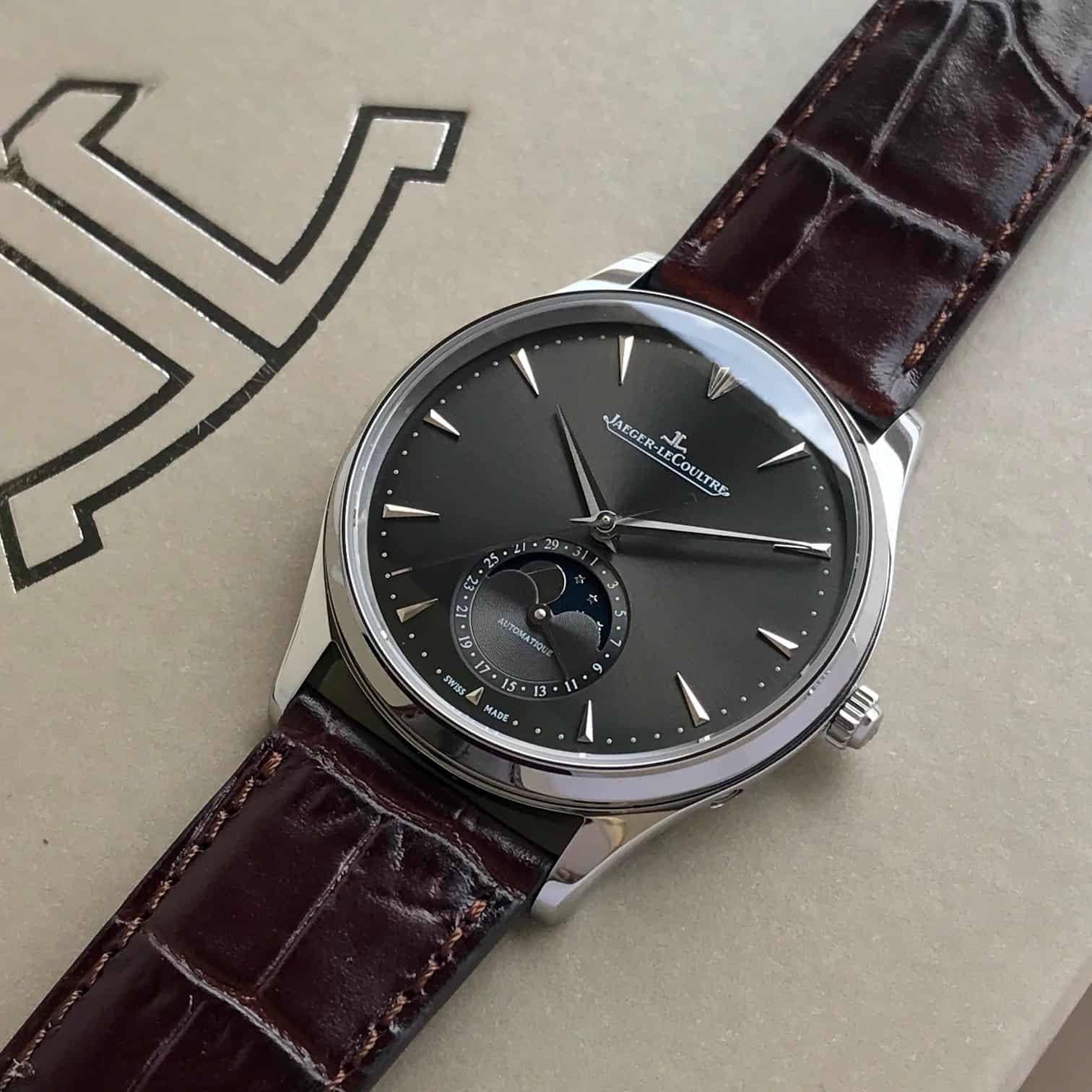 Jaeger-LeCoultre Master Ultra Thin Moon Phase Swiss ETA Self Winding Men’s Watch