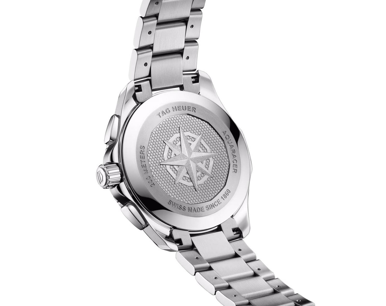 TAG Heuer Aquaracer Professional 200 Date Chronograph’s White Dial Mens Watch