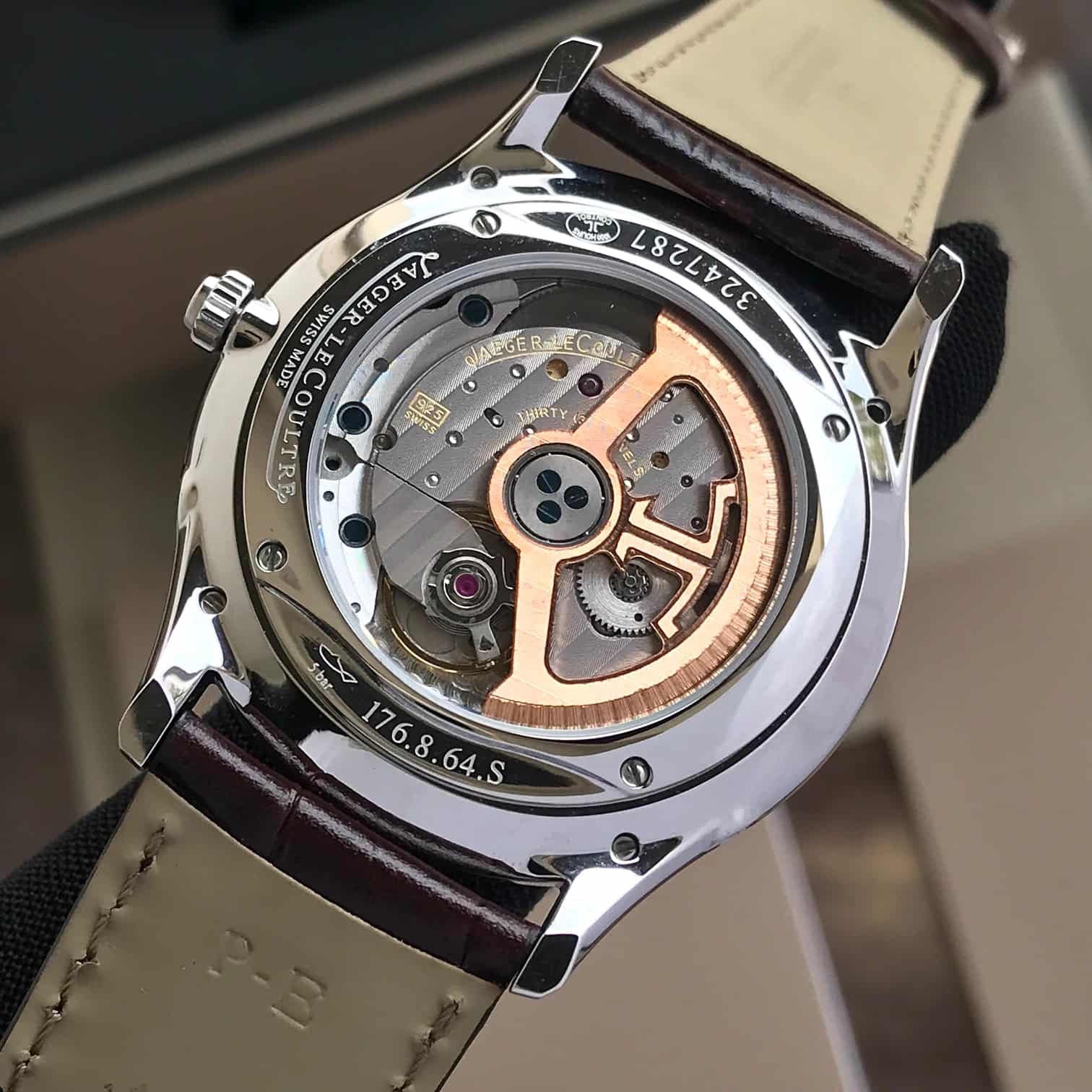 Jaeger-LeCoultre Master Ultra Thin Moon Phase Swiss ETA Self Winding Men’s Watch
