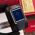 Cartier Tank Silver Green Premium Unisex Watch