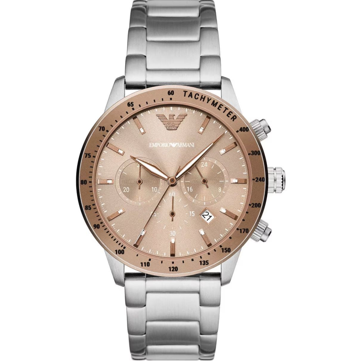 Emporio Armani AR11352 Stainless Steel Mario Men’s Watch