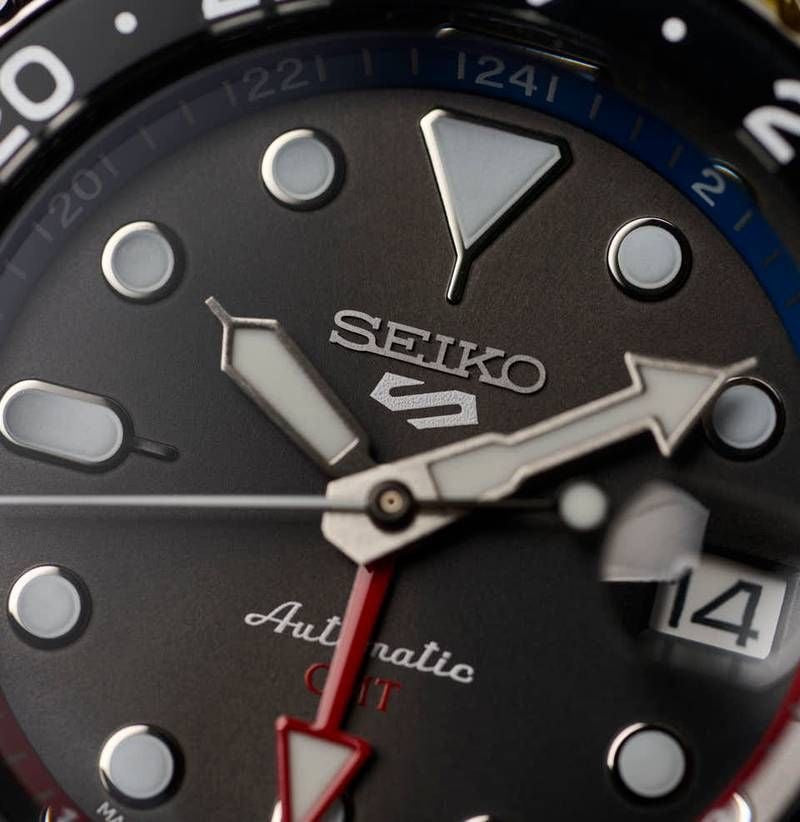 Seiko Sports Automatic GMT 42.5mm Authentic Men’s Watch