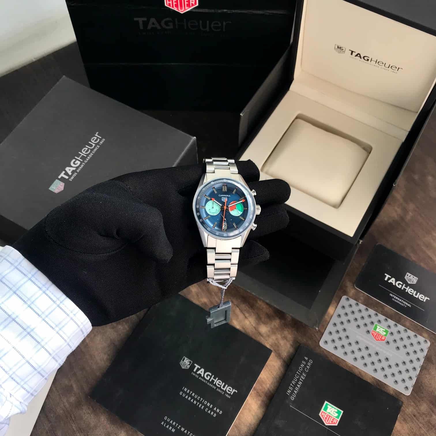 Tag Heuer Carrera Skipper Japanese Stainless Steel Watch For Men’s