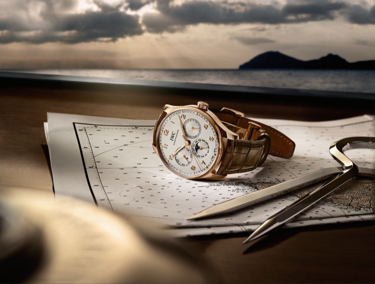 IWC Portugieser Perpetual Calendar 42 Swiss ETA Automatic Mens Watch