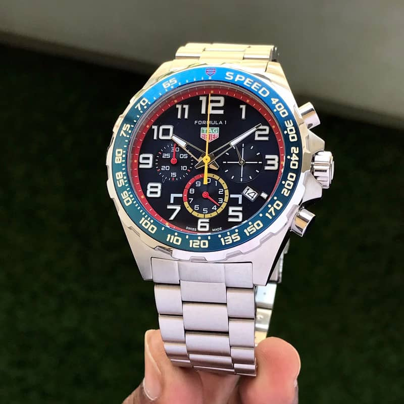 Tag Heuer Formula 1 X Red Bull Stainless Steel Blue Edition Japanese Quality Master Quality Men’s Watch
