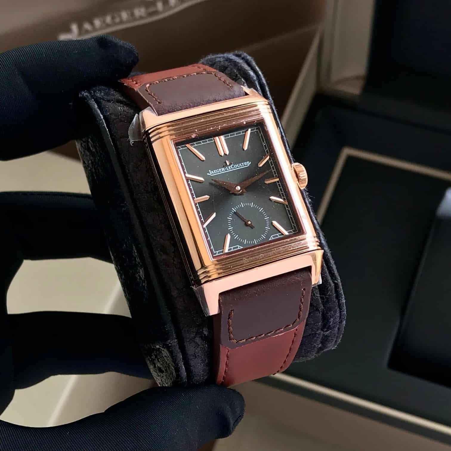 Jaeger-LeCoultre Reverso Tribute Duoface Small Seconds Swiss ETA Automatic Mens Watch