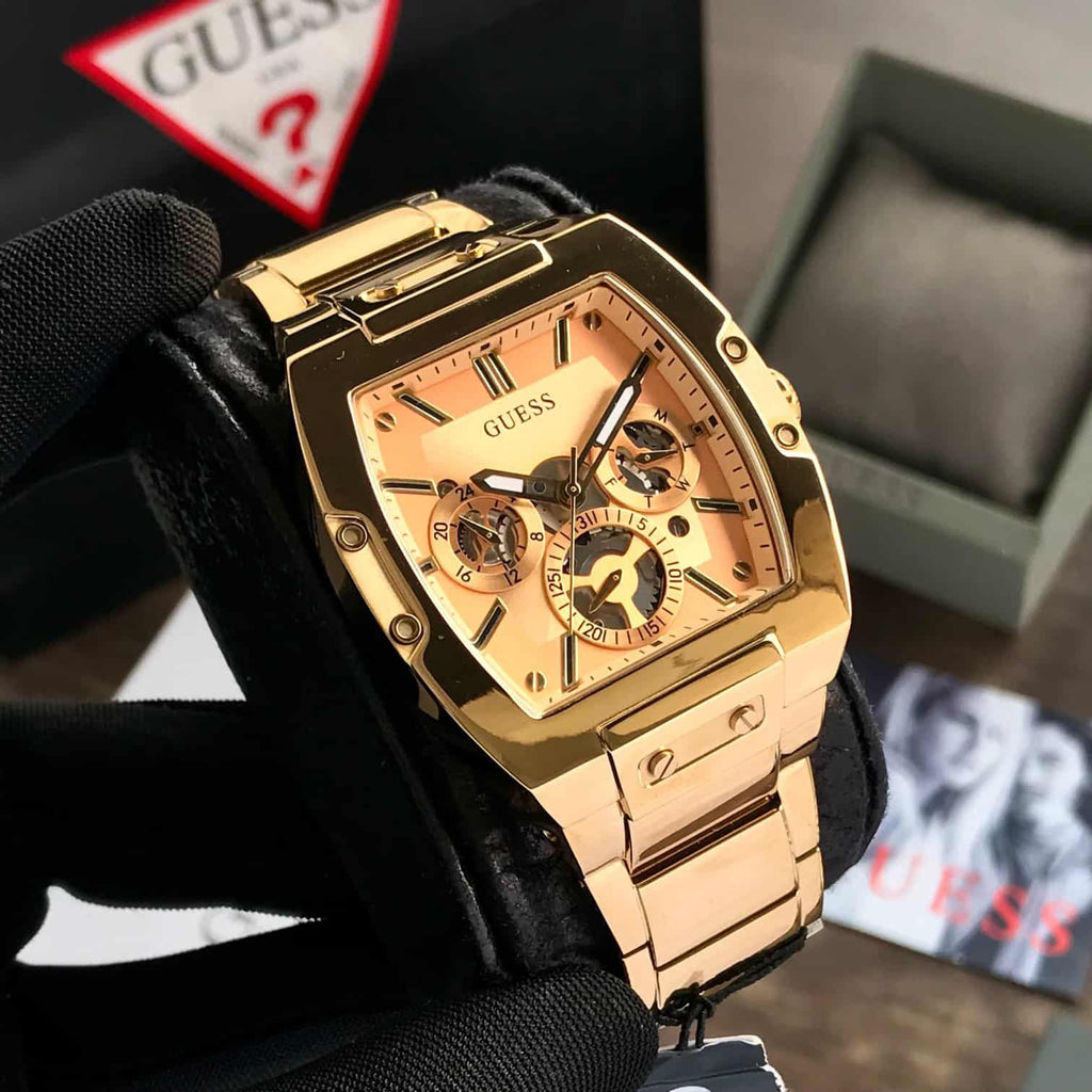 GUESS GW0454G2N Stainless Steel Gold Tone Chronograph Men’s Watch