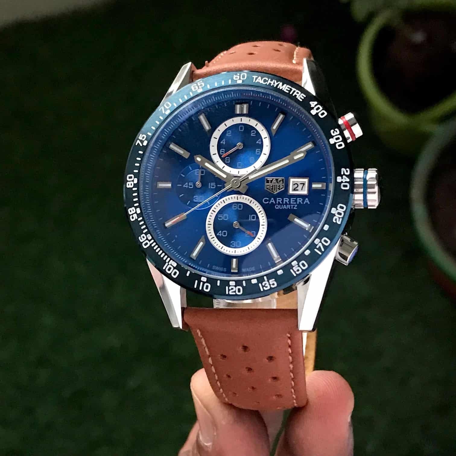 Tag Heuer Calibre 16 Blue Dial Chronograph’s Men’s Watch