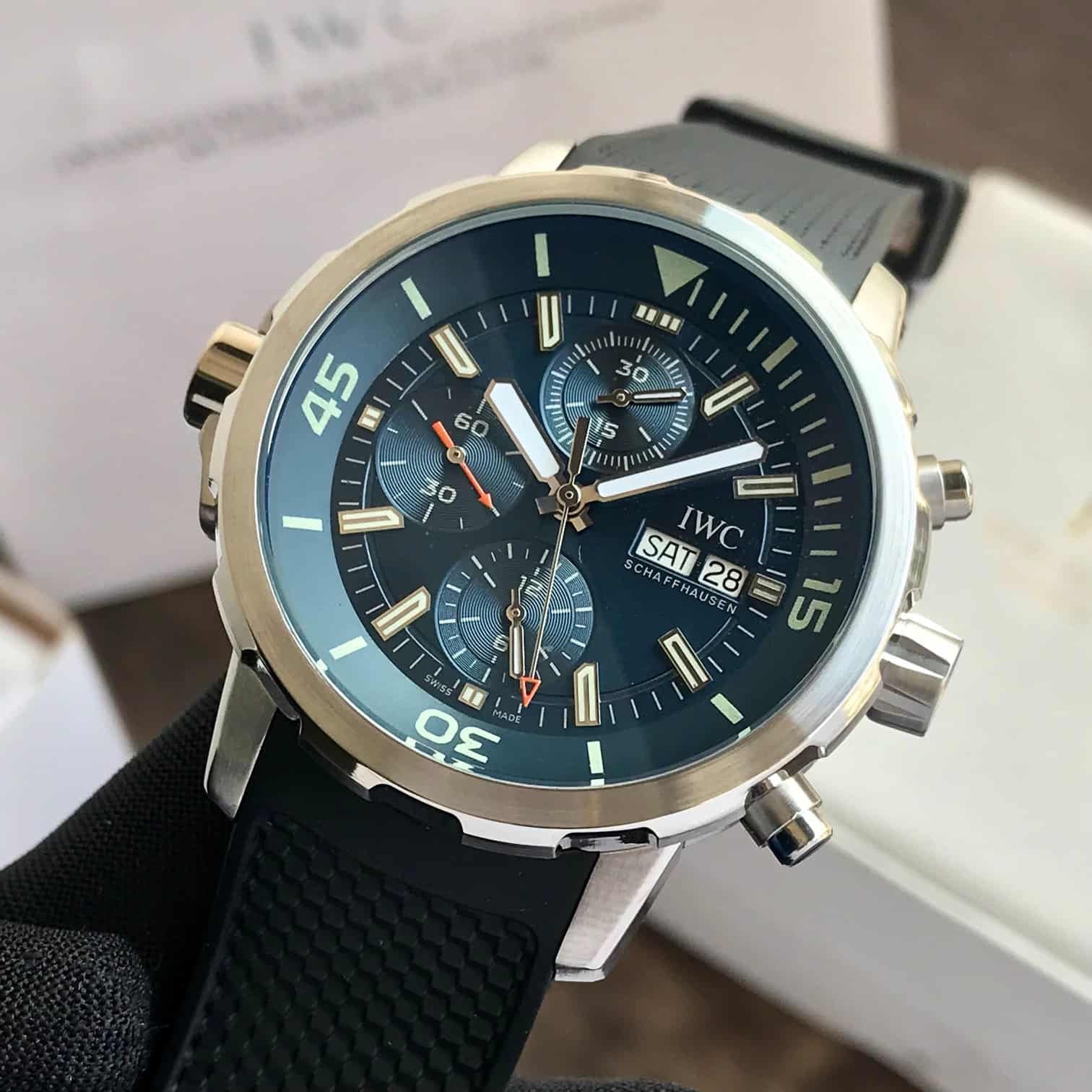 IWC Aquatimer Chronograph Premium Japanese Mens Watch