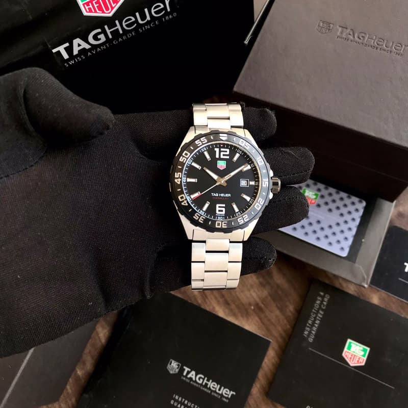 Tag Heuer Formula 1 Stainless Steel Black Dial Japanese Quartz Master Quality Men’s Watch