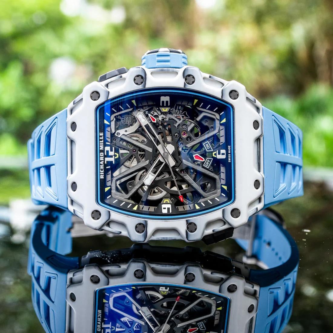 Richard Mille RM 35-03 ‘Rafael Nadal’ White Swiss Made Automatic Mens Watch
