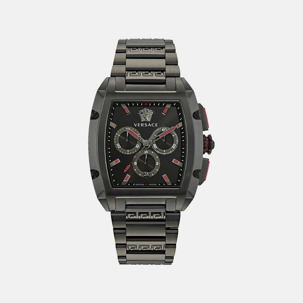VERSACE VE6H00623 Black Chronograph Stainless Steel Men’s Watch
