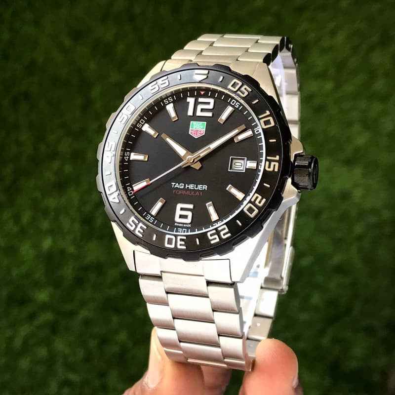 Tag Heuer Formula 1 Stainless Steel Black Dial Japanese Quartz Master Quality Men’s Watch