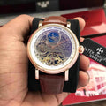 Patek Philippe Skeleton Dial Japanese Automatoc Mens Watch