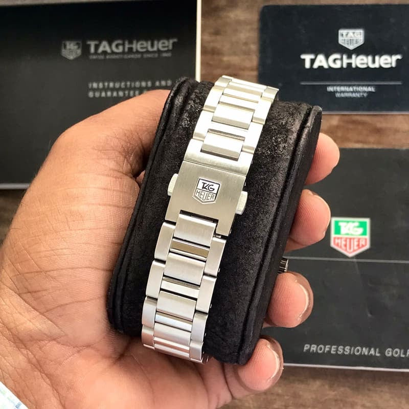 Tag Heuer Calibre 5 Stainless Steel Black Dial Automatic Master Quality Mens Watch