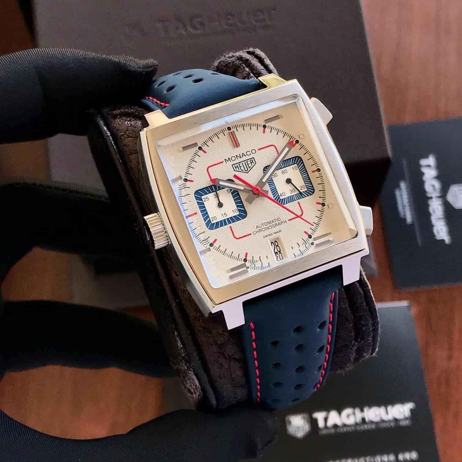 Tag Heuer Monaco 50th Anniversary Limited Edition Mens Watch – Copy