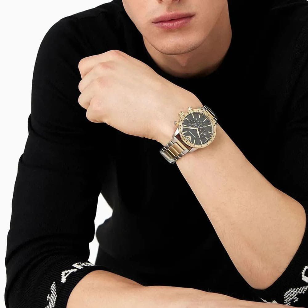 Emporio Armani AR11521 Original Quality Two Tone Men’s Watch