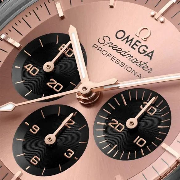 Omega Speedmaster Moonwatch Professional 42 mm Rosegold Two Tone Men’s Watch
