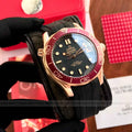 Omega Seamstaer Bronze Gold Japanese Premium’s Automatic Mens Watch