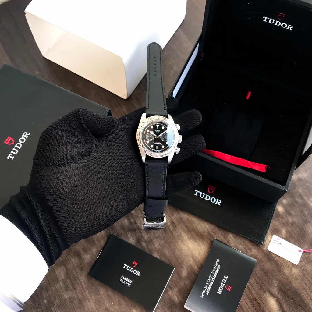 Tudor Black Bay Chrono Chronograph Black Dial Automatic Men’s Watch