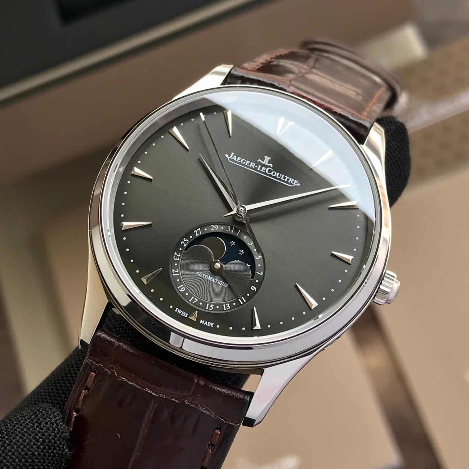 Jaeger-LeCoultre Master Ultra Thin Moon Phase Swiss ETA Self Winding Men’s Watch