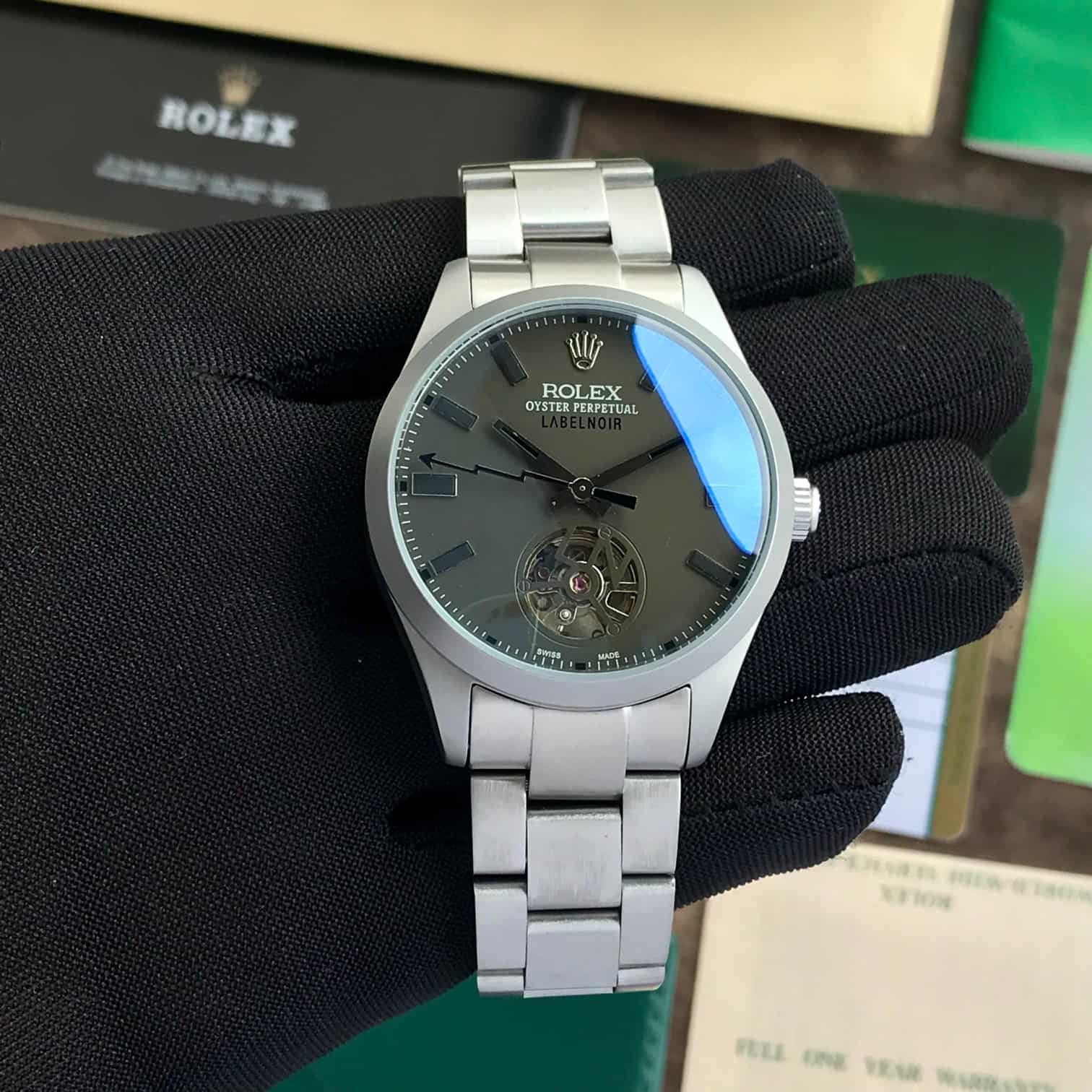 Rolex Tourbillon Labelnoir Automatic Men’s Watch