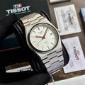 Tissot PRX Stainless Steel White Dial Japanese Mens Watch