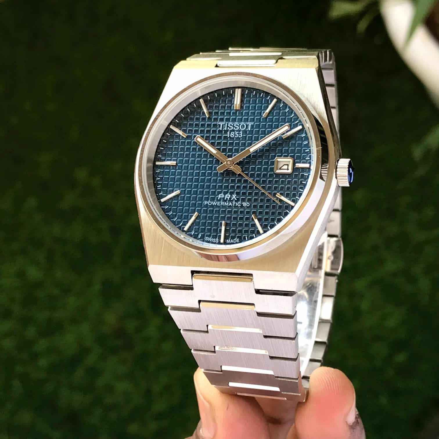 Tissot PRX Powermatic Stainless Steel Blue Dial Automatic Men’s Watch